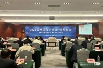 喜報！中偉股份榮登“2022貴州制造業(yè)民營企業(yè)20強”榜首